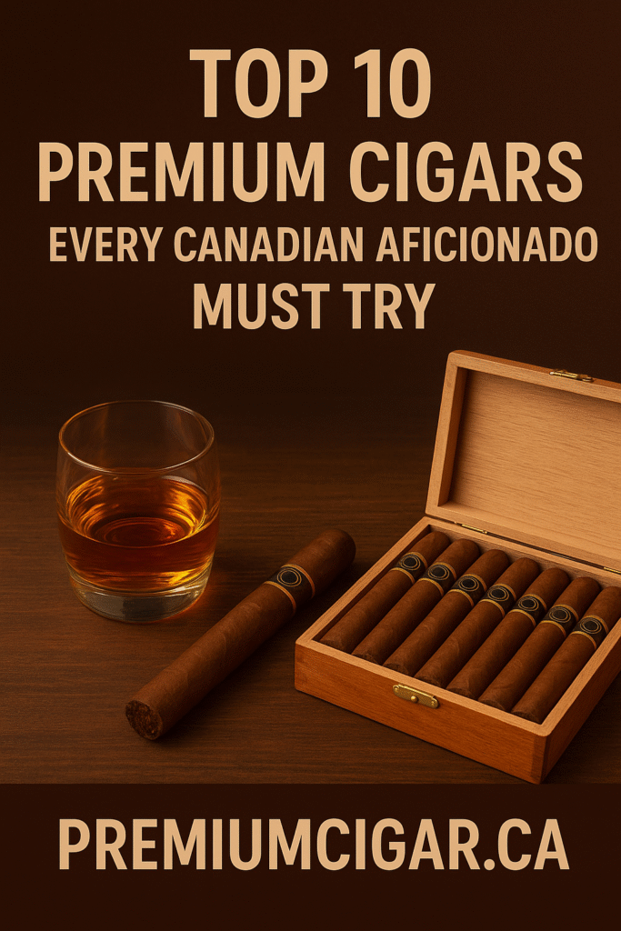 Top 10 Premium Cigars for Canadian Aficionados